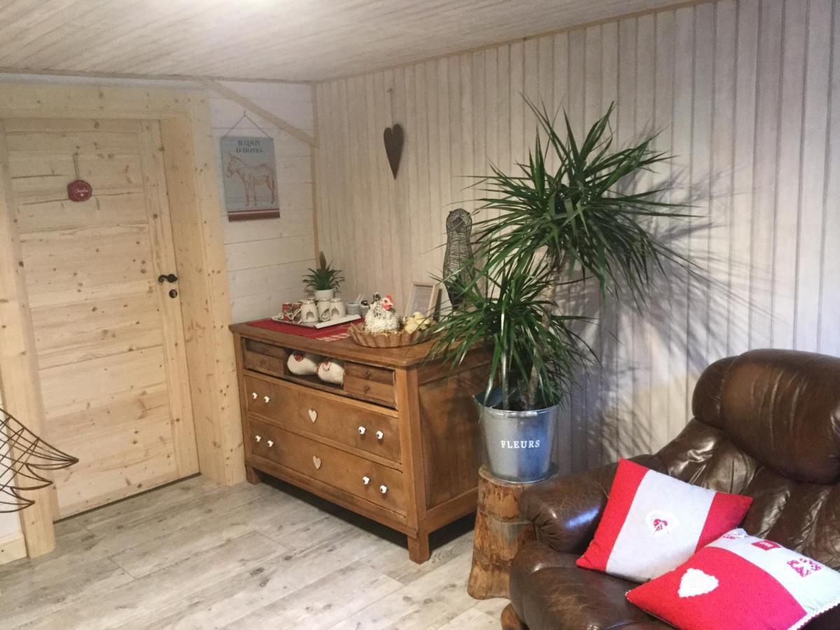 La Ferme De La-Haut B&B Le Haut-du-Them Eksteriør bilde